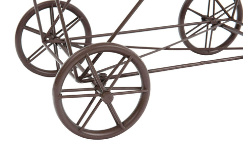 Creative Co-Op basket in bathroom holding rolled hand towels for decorative tidy storage