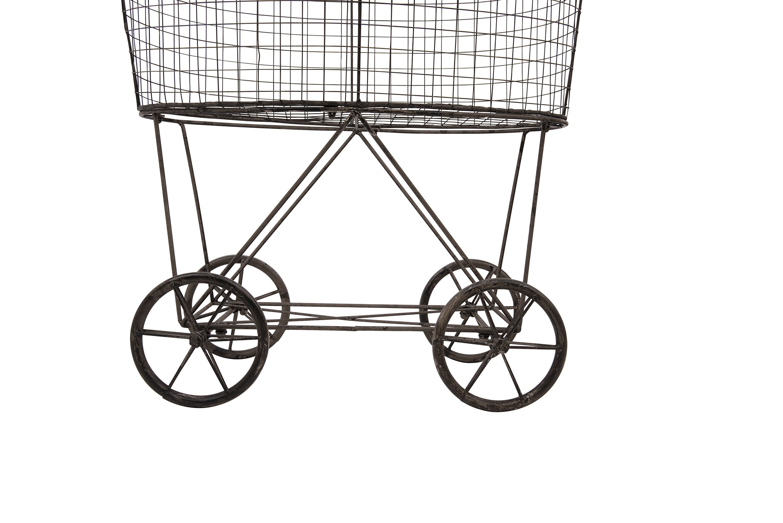 Creative Co-Op side profile with handle detail for convenient lifting benefit