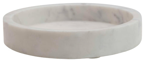 Creative Co-Op tray beside a hand showing scale and compact portability benefit