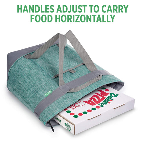 Creative Green Life insulated bag in picnic setting keeping food chilled and organized