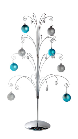 Creative Hobbies close-up of chrome arms and hooks showing durable smooth wire for secure hanging