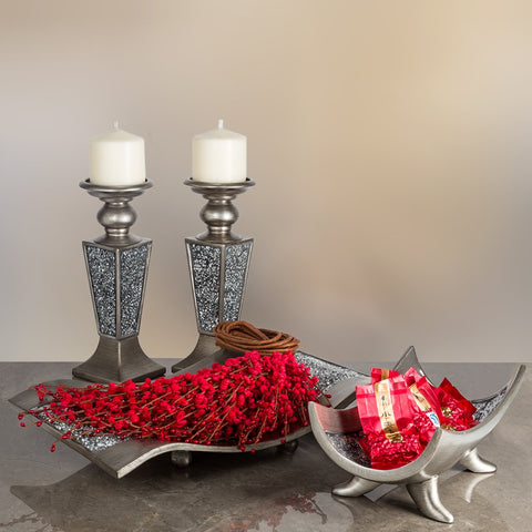 Creative Scents Schonwerk on wooden tray styled for depth and cohesive decor