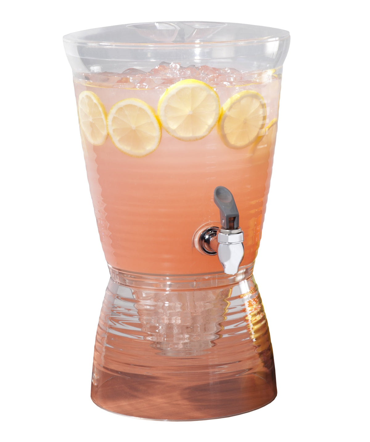 CreativeWare Bark front view showing clear acrylic and tiered design for elegant serving