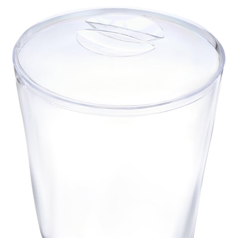 CreativeWare handle and lid lifted for easy transport and refill convenience