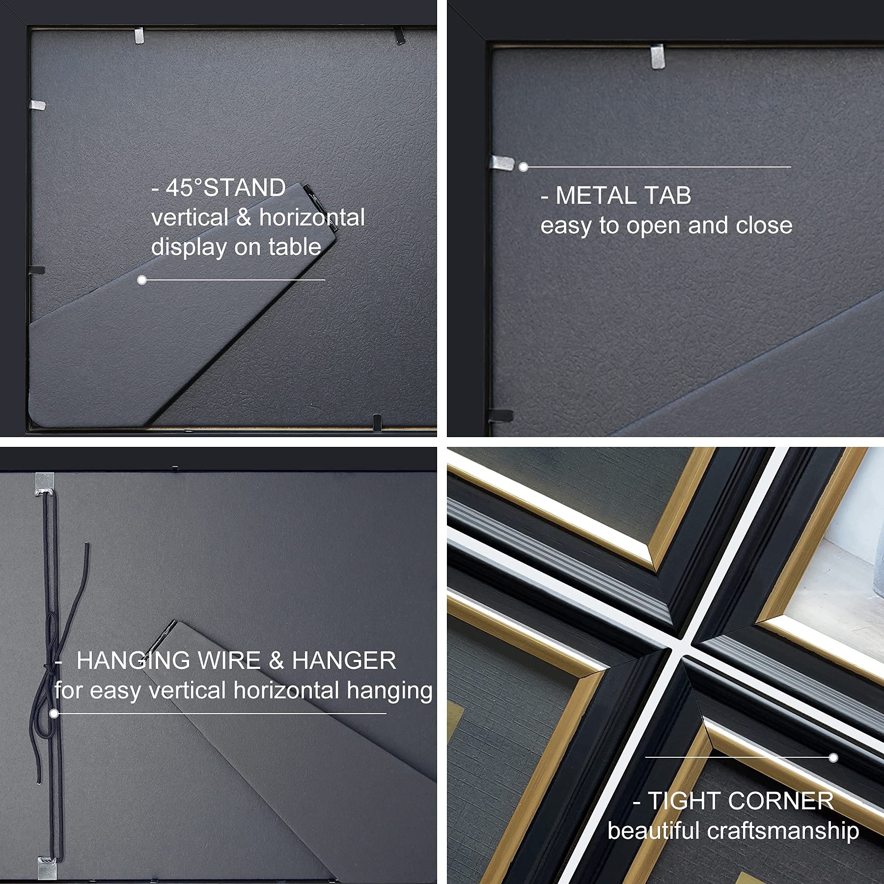 CREKERT frame on office wall with decor, creates professional focal point