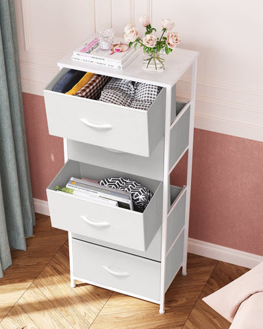 Crestlive open drawer filled with clothes demonstrating accessible organization benefit