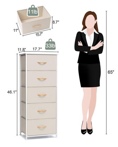 Crestlive close-up of breathable fabric drawer highlighting easy-removal benefit