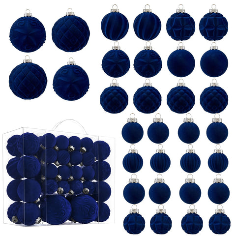 CristBest navy velvet front packaging showing elegant set and value