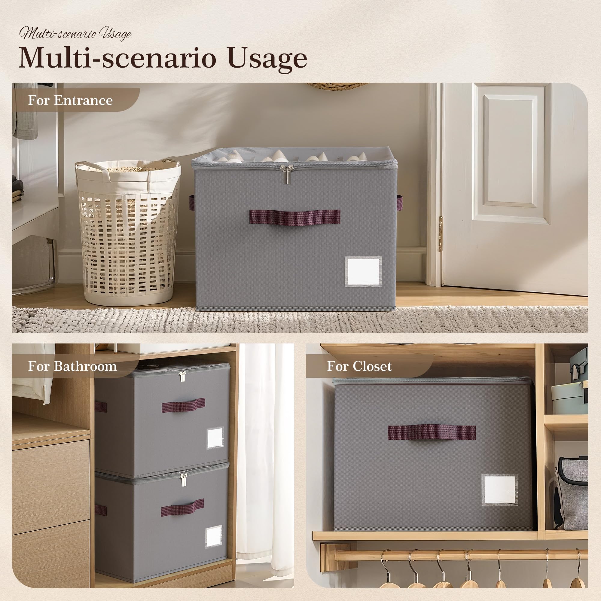Criusia folded flat to illustrate space-saving storage when not in use