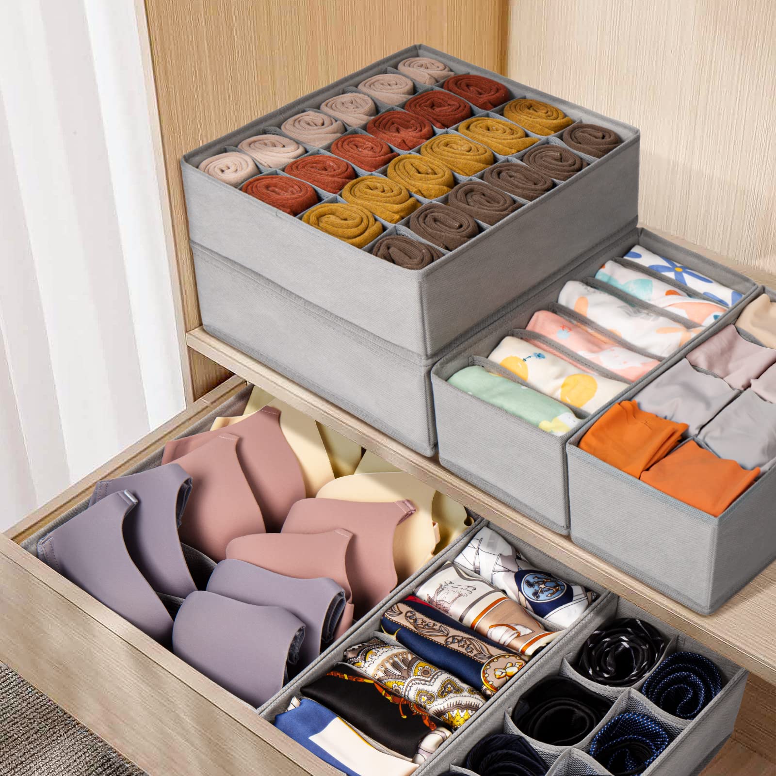 Criusia folded flat to store compactly and save closet space