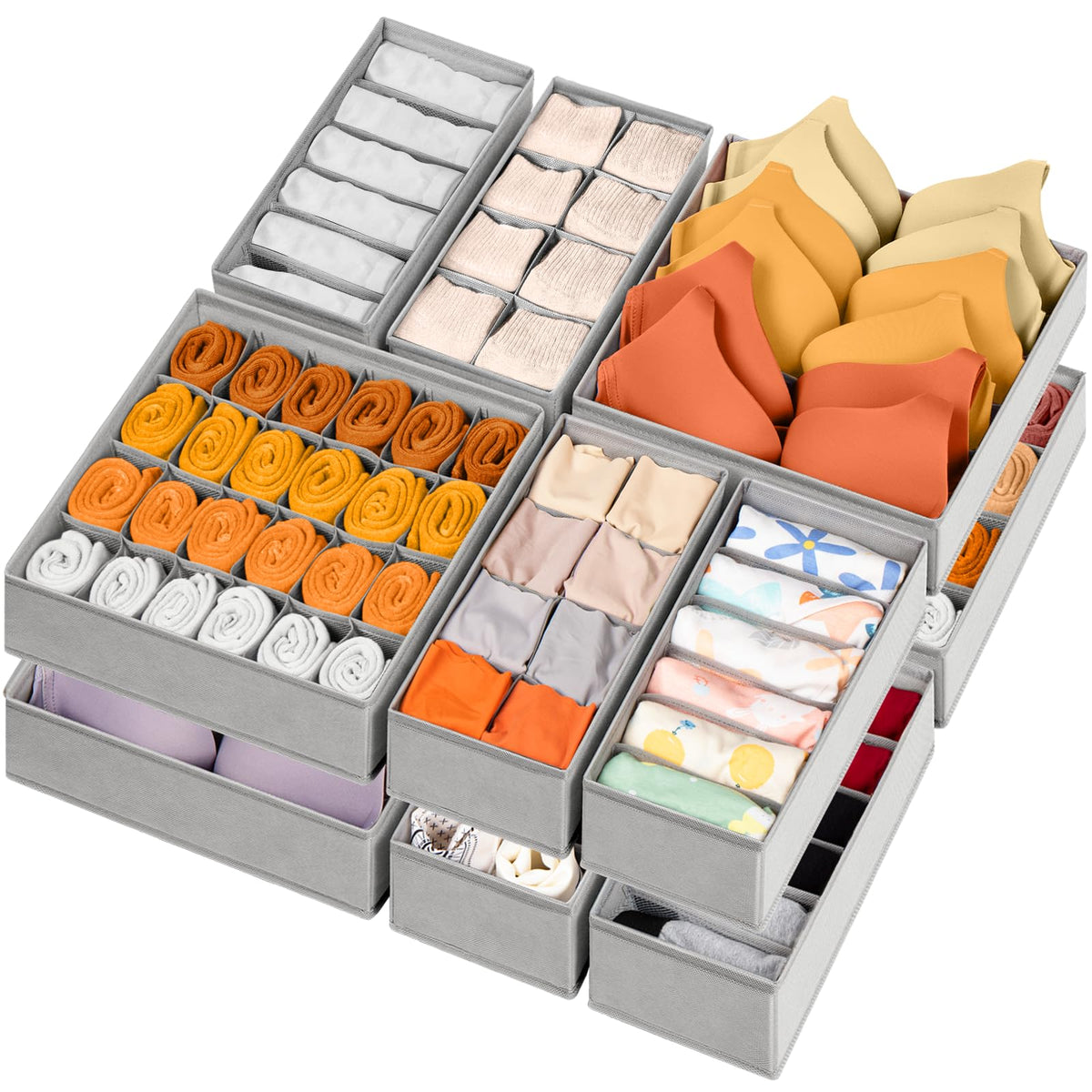 Criusia front packaging showing full 12-pack and neat compartments for quick identification