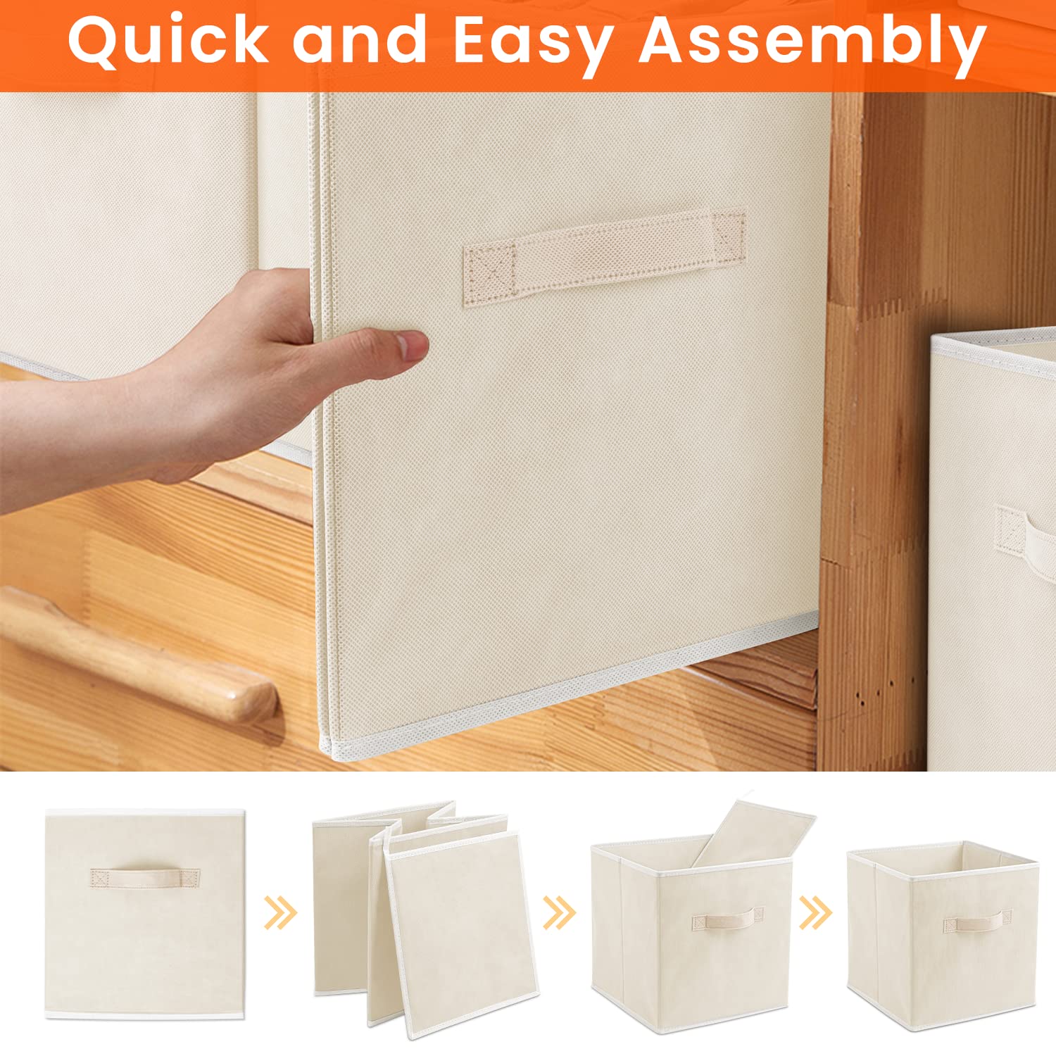 Criusia cube filled with folded clothes showing neat garment storage