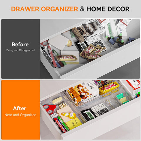 Criusia organizers arranged in a kitchen drawer for fast access to utensils