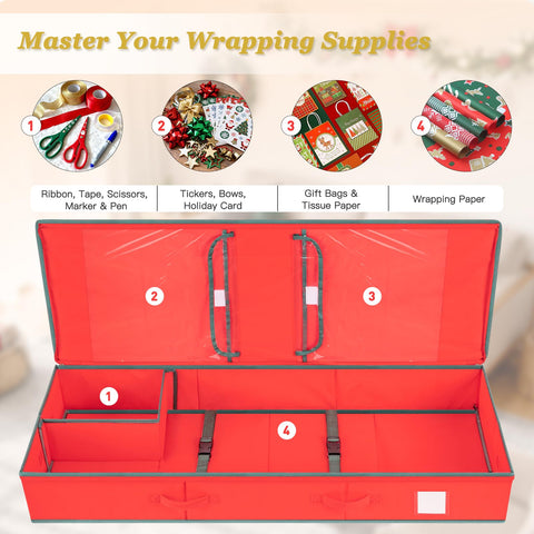 Criusia lifestyle scene with holiday decor illustrating seasonal organization
