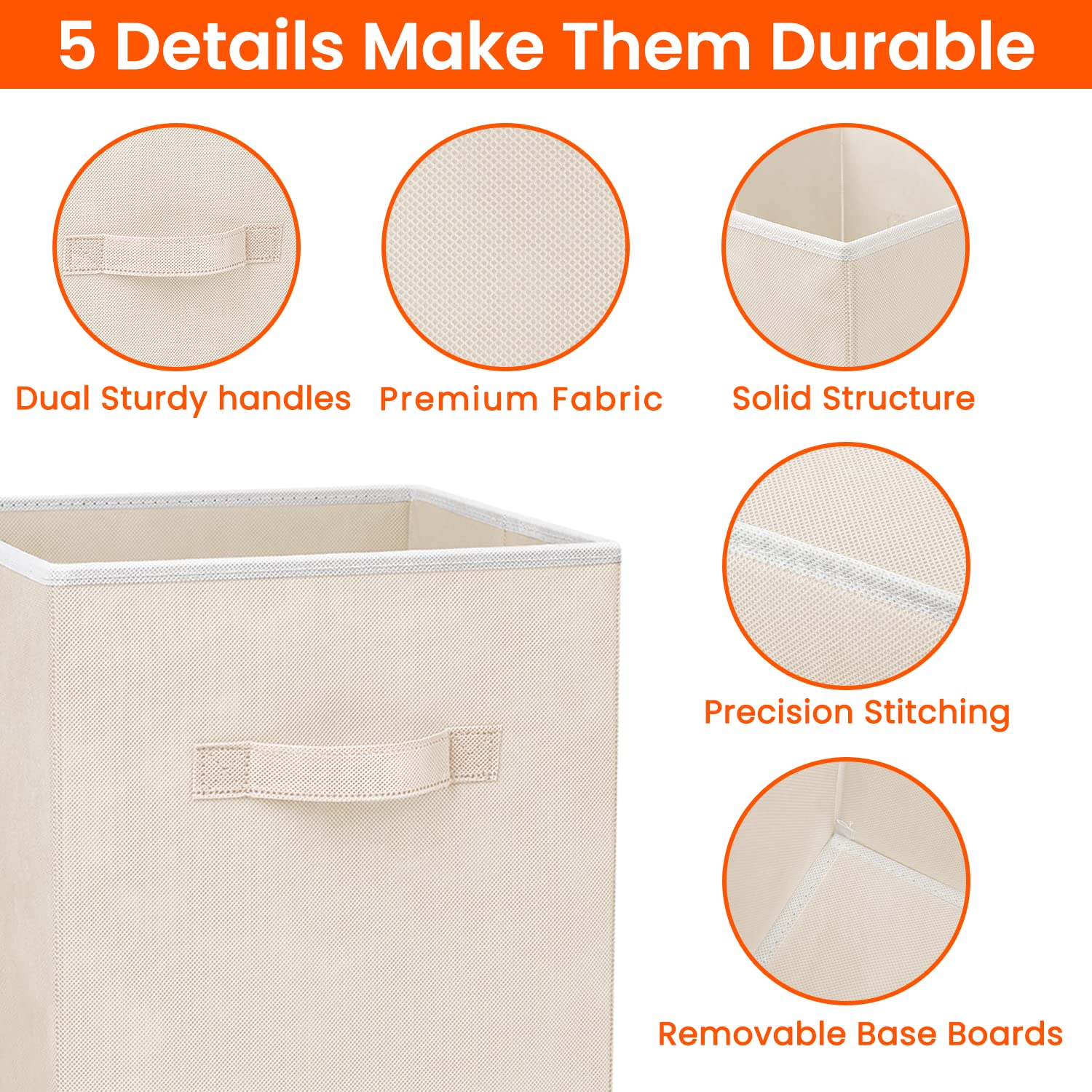 Criusia reinforced sewn handles detail enabling easier lifting and carrying