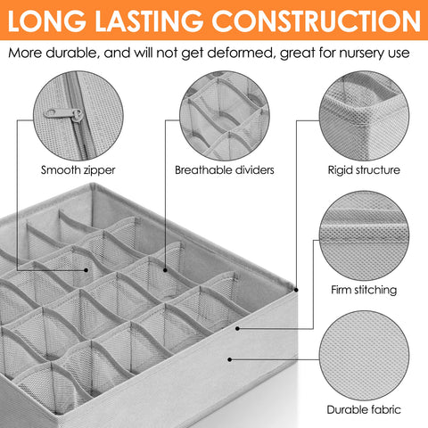Criusia close-up of plastic stiffener showing durable structure