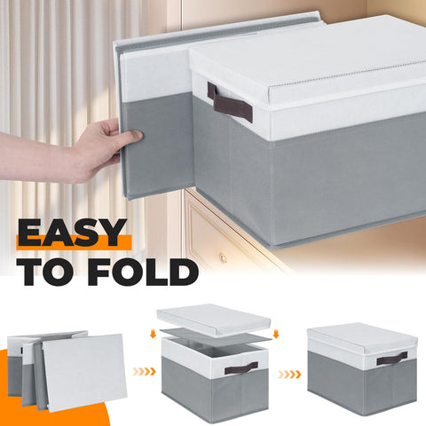 Criusia bin beside a standard shelf showing scale and fit for typical closet spaces benefit