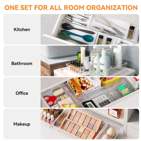 Criusia nested stackable trays demonstrating space-saving and flexible layout