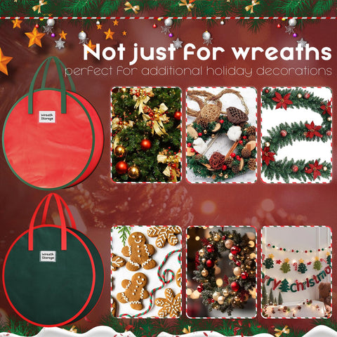 Criusia wreath bag stored under bed demonstrating compact space-saving