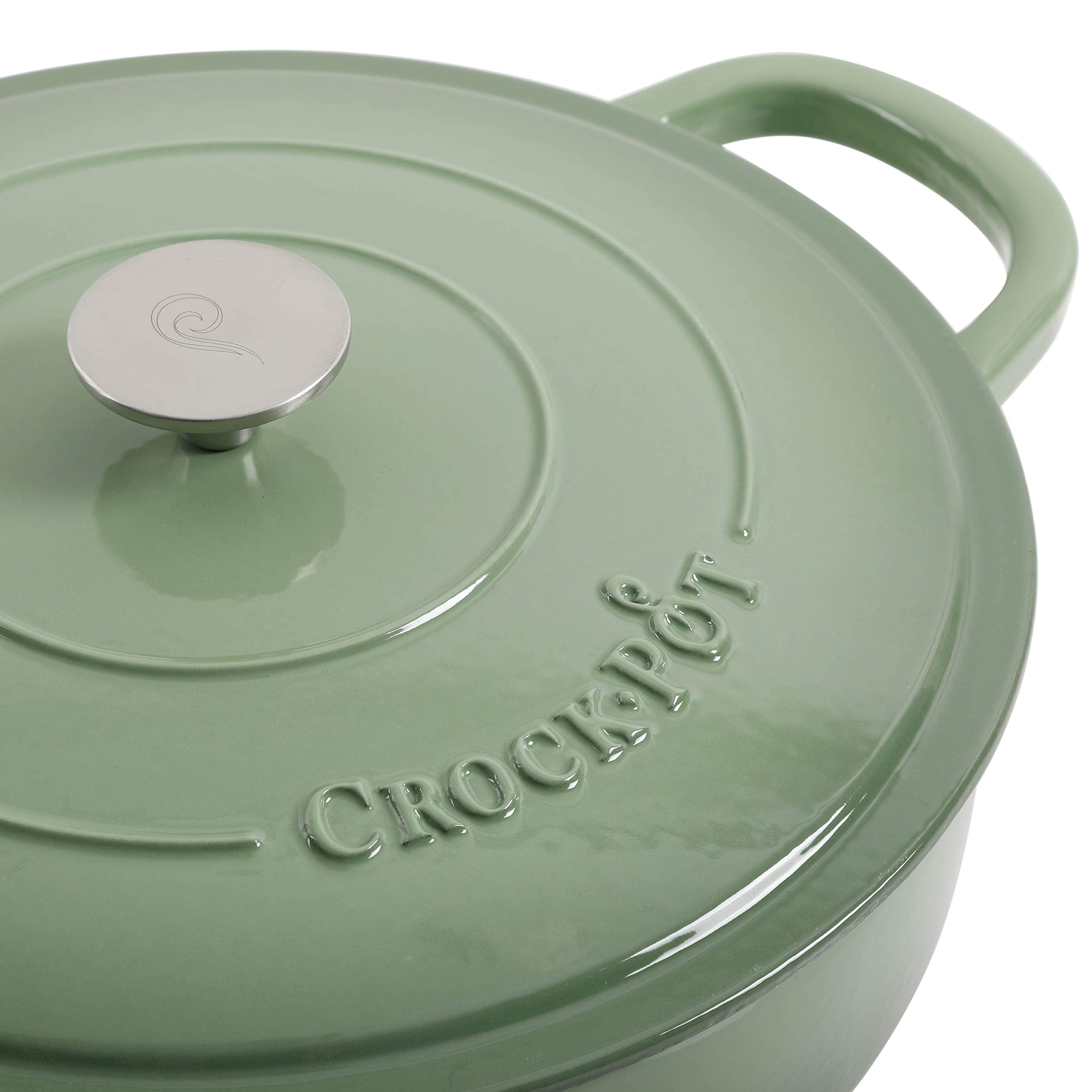 Crock-Pot Artisan interior enamel surface shown for easy release and simple cleaning