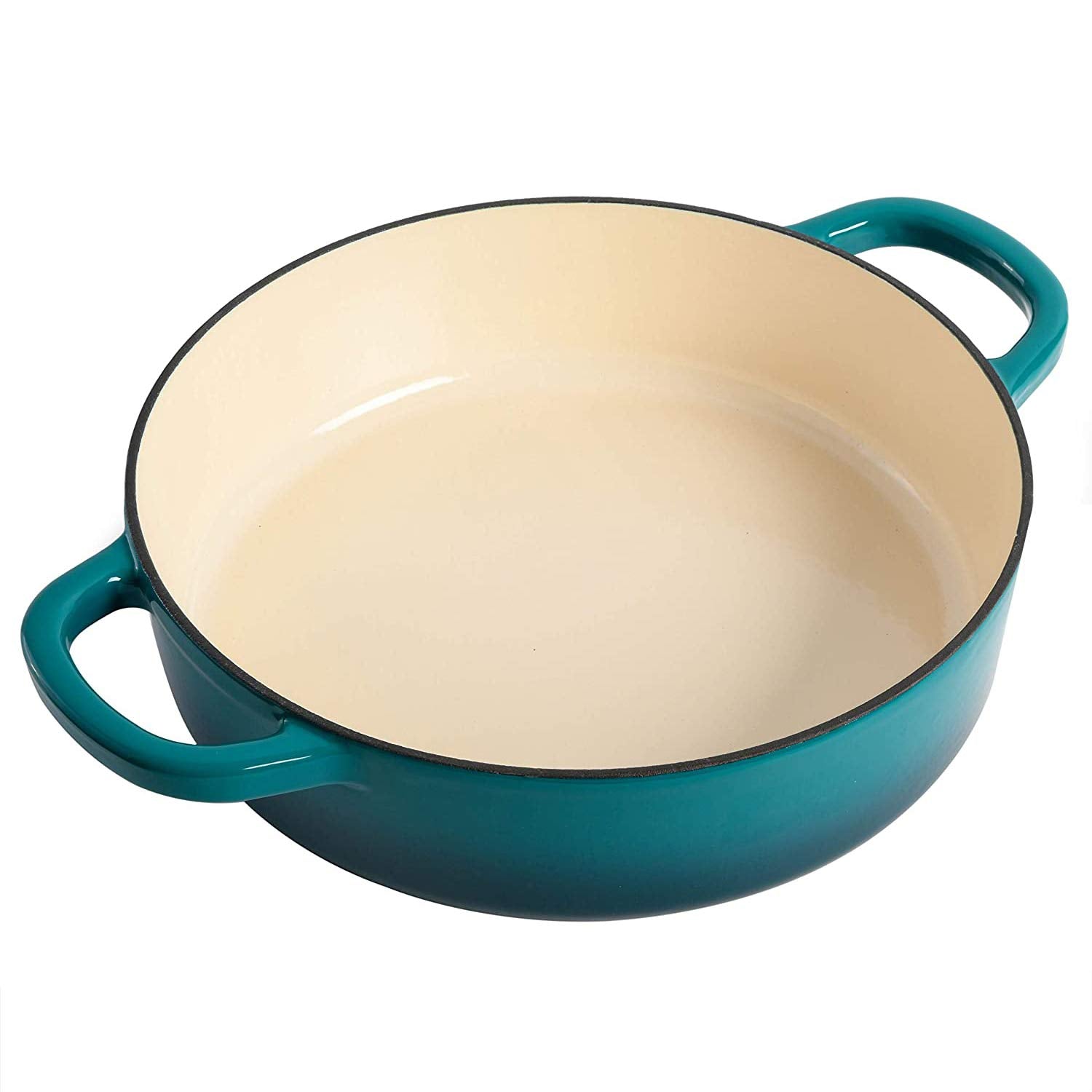 Crock-Pot Artisan side handle view illustrating sturdy grips and safe transfer benefit