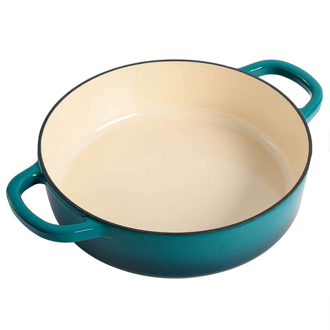 Crock-Pot Artisan side handle view illustrating sturdy grips and safe transfer benefit