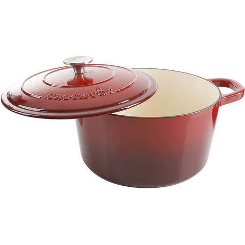Crock-Pot Artisan close-up of porcelain enamel interior, easy-clean benefit