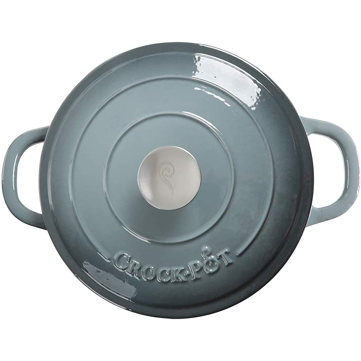 Crock-Pot enamel interior detail illustrating smooth, easy-clean surface benefit