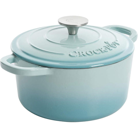 Crock-Pot Artisan enamel interior detail showing smooth nonstick surface benefit