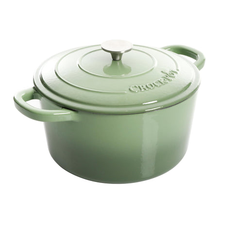 Crock‑Pot Artisan Scarlet Red front view showcasing capacity and color for family meals