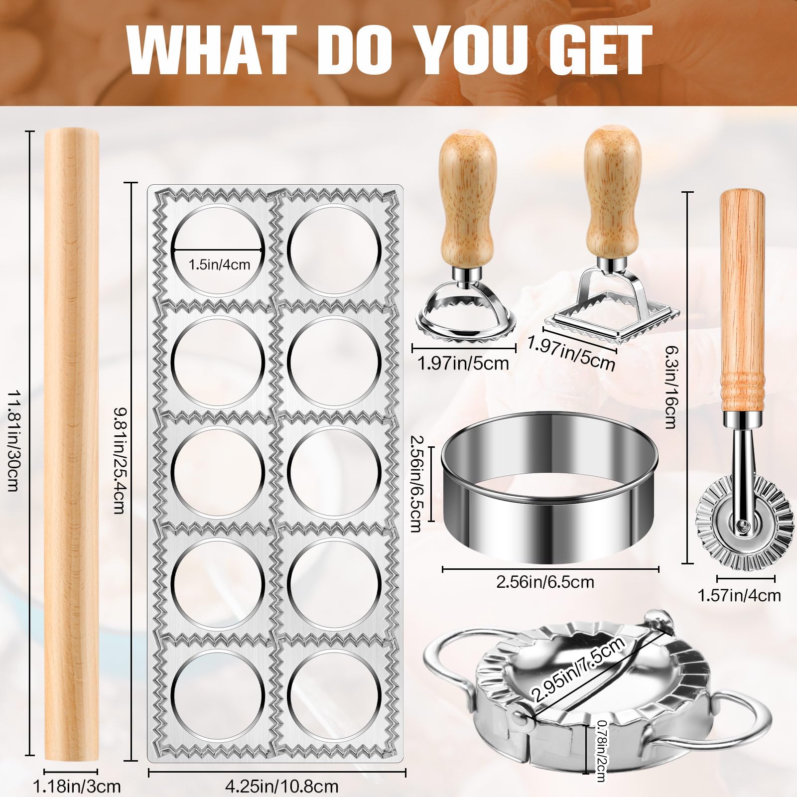 crssbrohip 10-hole mold top view producing uniform ravioli pockets
