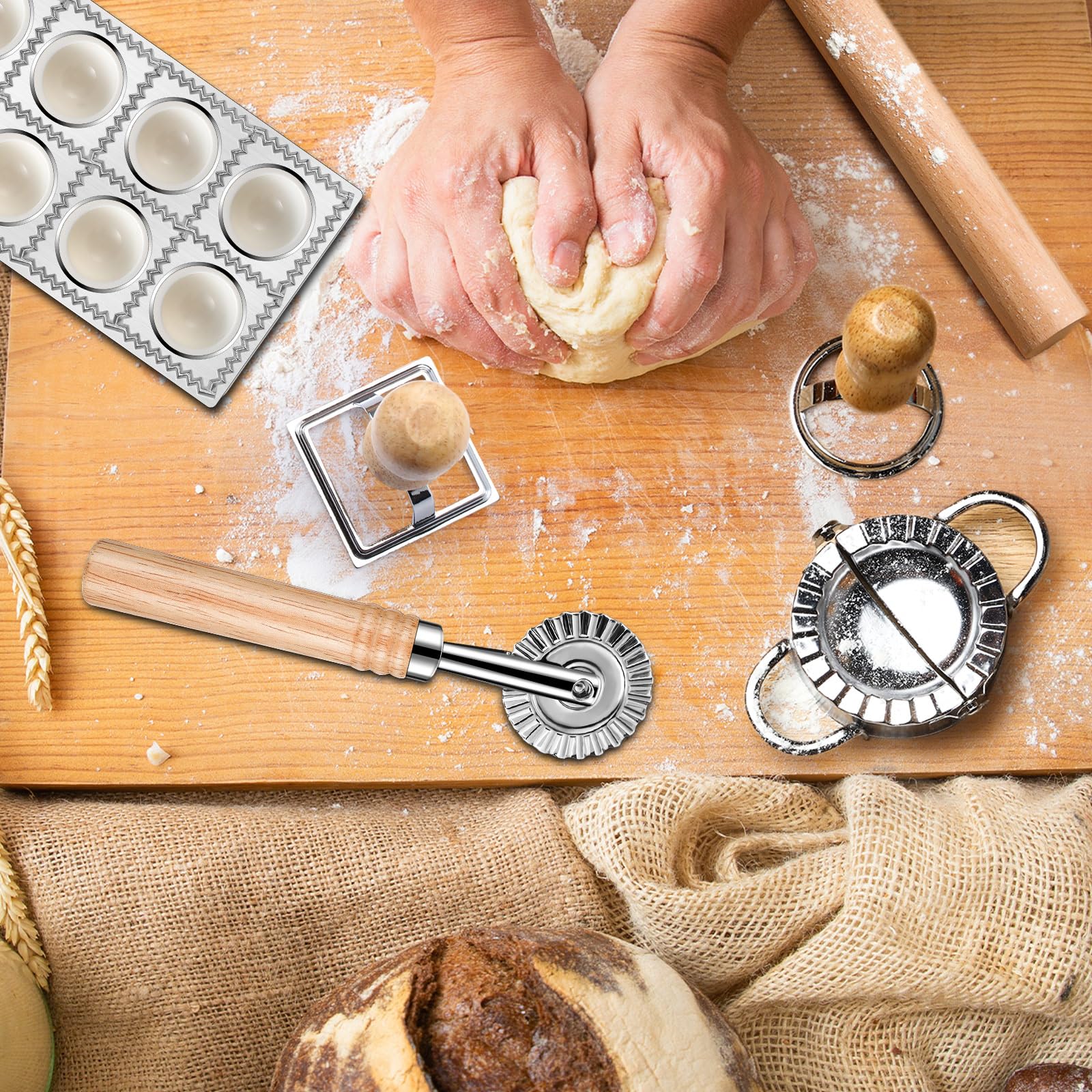 crssbrohip lifestyle image serving homemade ravioli highlighting speed