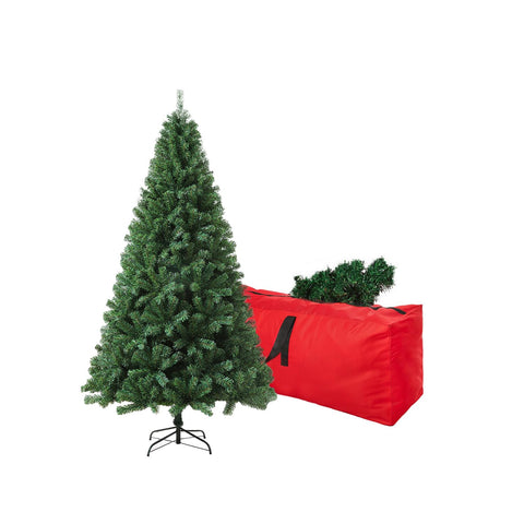 CRSTAFU full 4ft tree front view showing compact, realistic holiday presence