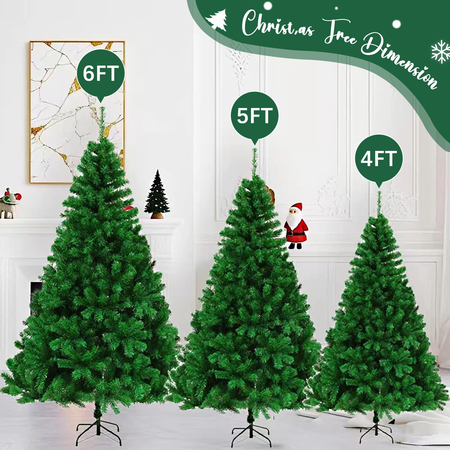 CRSTAFU foldable metal base detail providing stable holiday display