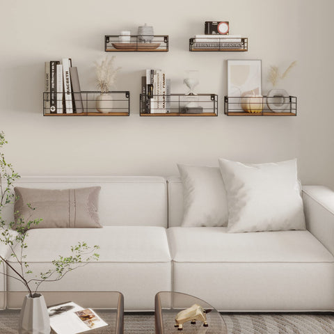 CRUGLA living room installation showing decorative storage benefit