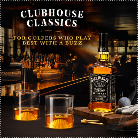 CRYSTA & MÅTT glass with poured whiskey demonstrating clarity and color