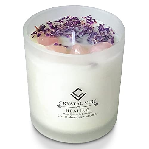 Crystal Vibe front packaging showing elegant jar and calming benefit