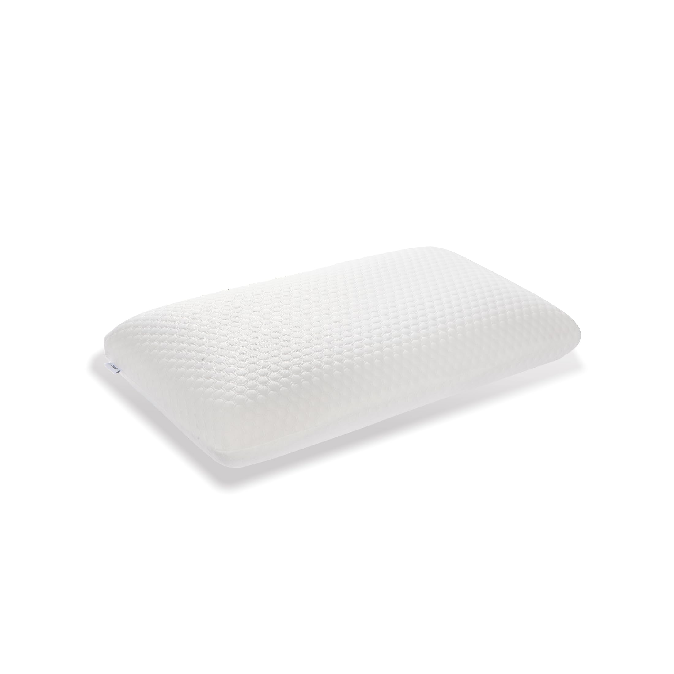 CSDLF front view of queen pillow showing clean cover and soft look for comfort