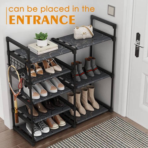 CSXGBAB close-up of waterproof Oxford fabric shelf for easy cleaning