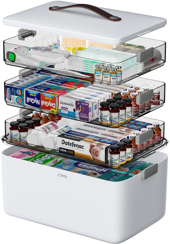 CTIME front view closed showing compact storage benefit