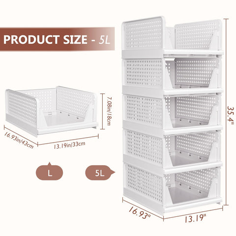 CTSNSLH assembled stack inside a wardrobe maximizing vertical space for clothes