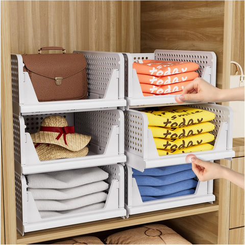 CTSNSLH front view of five-pack organizers shows neat storage and slim profile benefit