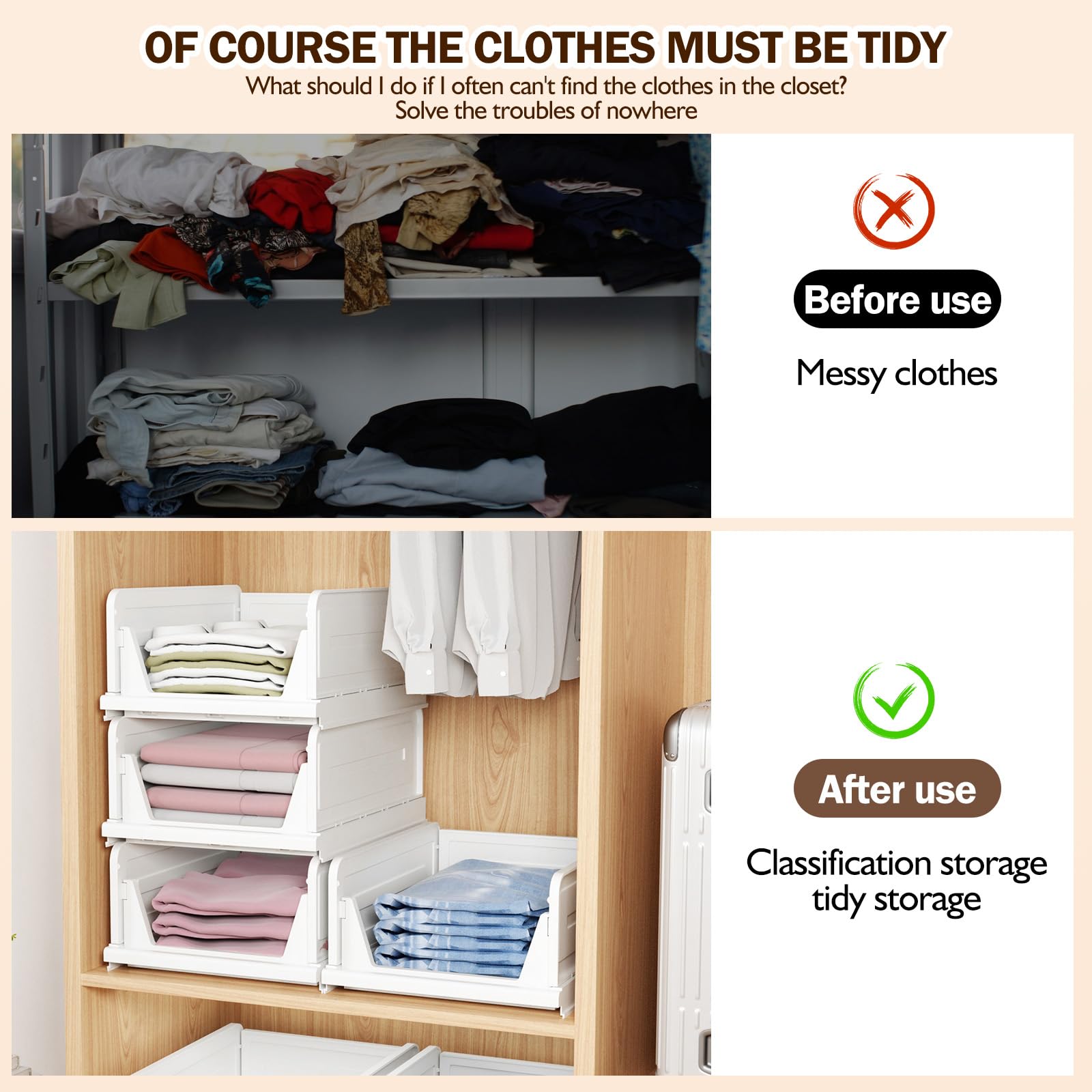 CTSNSLH organizers on bathroom shelf showing tidy countertop and quick access benefit