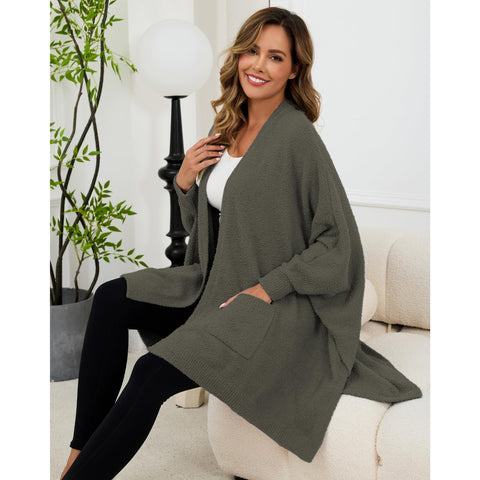 CUBRIDGE draped on a sofa as a TV throw for cozy living room nights