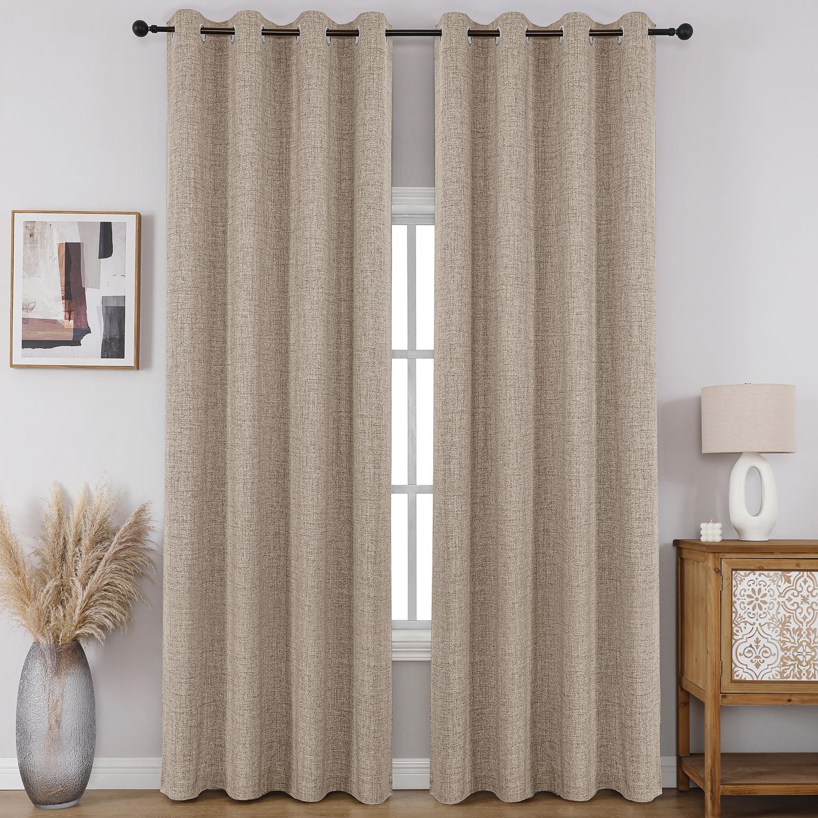 CUCRAF front panel in light khaki showing full-width blackout benefit