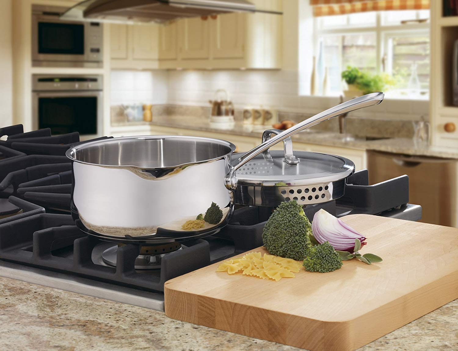 Cuisinart 419-18P in kitchen lifestyle scene showing versatility and professional look