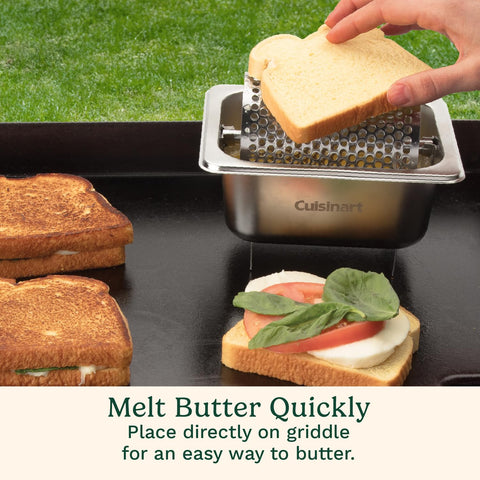 Cuisinart removable roller lifted out for easy cleaning and maintenance