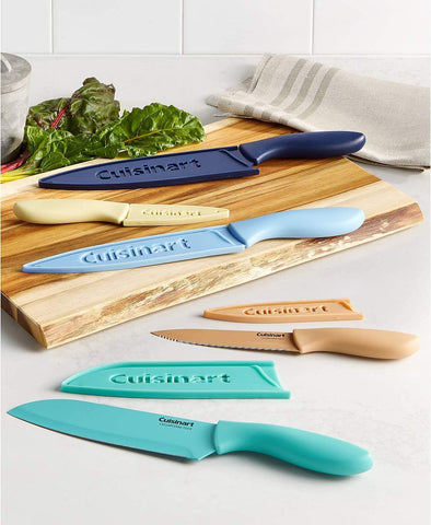 Cuisinart close-up of ceramic-coated blade highlighting smooth nonstick surface for easier slicing