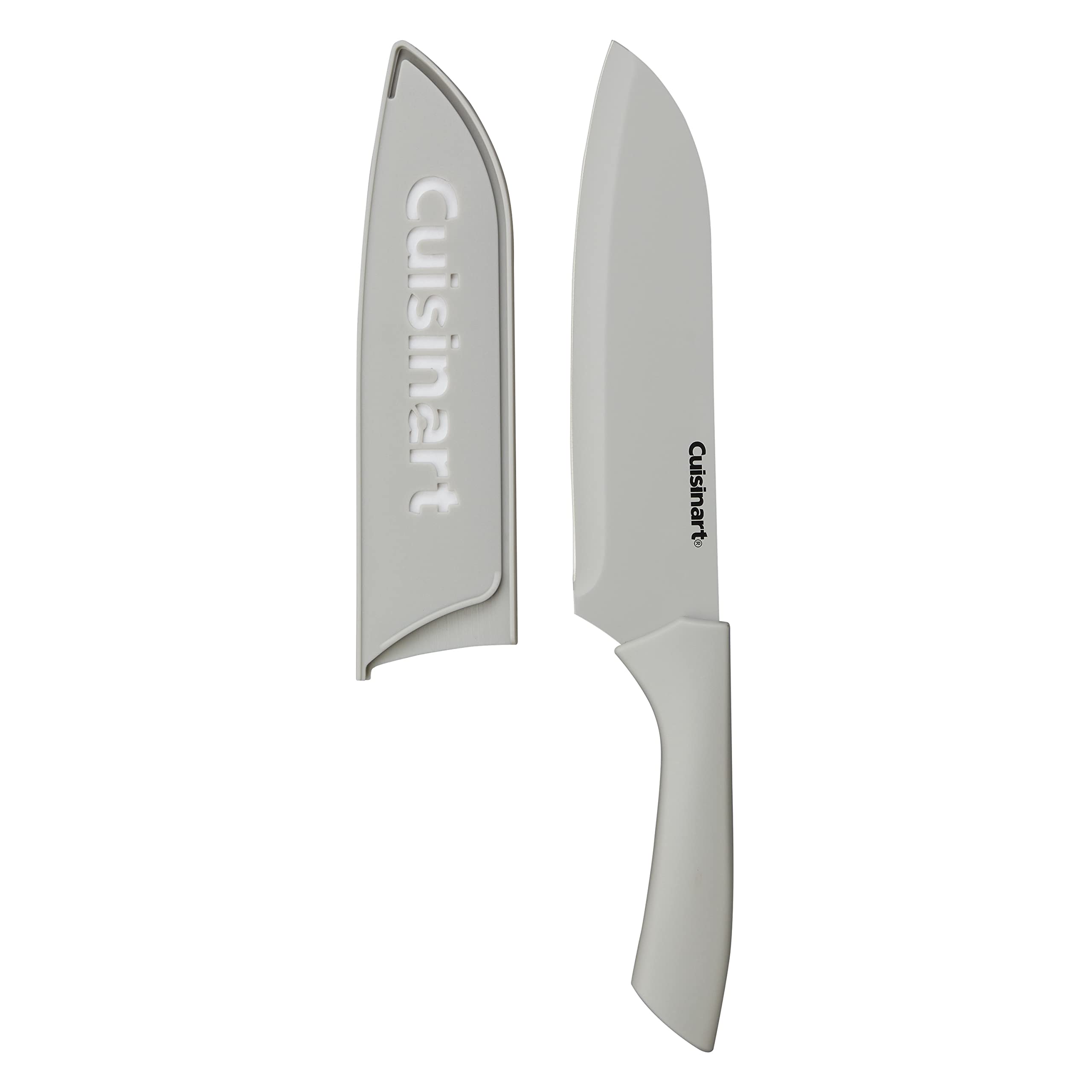 Cuisinart chef knife slicing roast shows clean cuts and effortless carving