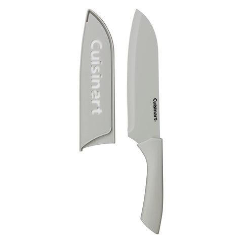 Cuisinart chef knife slicing roast shows clean cuts and effortless carving